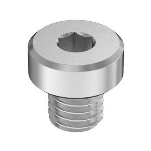 Super-Corrosion-Resistant A4 Low-Profile Socket Head Screw , M5 x 0.8 mm Thread Size, 5mm Long图3